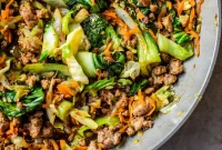 Savory Ground Pork Stir-Fry