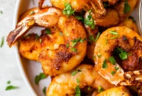 Golden Crispy Air Fryer Shrimp