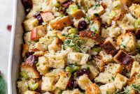 Festive Gluten-Free Apple Stuffing