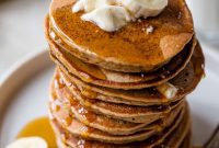 Fluffy Banana Yogurt Pancakes