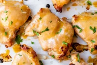 Sweet and Tangy Honey Mustard Chicken Thighs