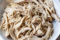 Shredded Chicken Three Ways