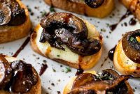 Savory Mushroom Toasts