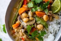 Creamy Vegan Green Curry