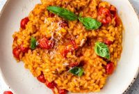 Creamy Tomato Risotto