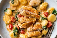 Creamy Skillet Chicken Gnocchi