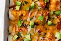 Roasted Butternut Enchiladas