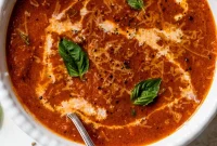 Velvety Tomato Basil Bisque