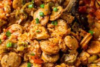 Savory Chicken and Sausage Jambalaya