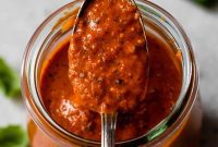 Vibrant Red Pepper Pesto