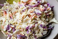Creamy Homemade Coleslaw