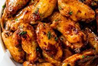 Sweet and Spicy Honey Glazed Wings