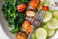 Crispy Air Fryer Salmon Bites