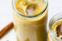 Paleo Vegan Golden Glow Iced Latte