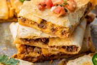 Easy Sheet Pan Quesadillas
