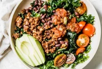 Kale Fiesta Taco Bowl