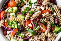 Sun-Kissed Mediterranean Pasta Salad