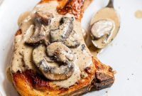 Whole30 Creamy Mushroom Pork Chops