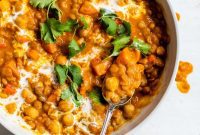Hearty Chickpea and Lentil Curry