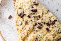 Fluffy Vegan Chocolate Chip Scones