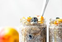 Nectarine and Blueberry Chia Bliss