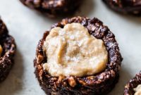 Fudgy No Bake Vegan Chocolate Caramel Thumbprints