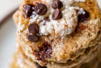 Fluffy Plant-Based Oatmeal Pancakes