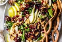 Sweet Pear Balsamic Greens
