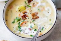 Velvety Potato and Barley Soup
