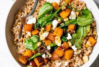 Golden Roasted Butternut & Farro Salad