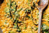 Sweet Potato Curry Farro Bowl