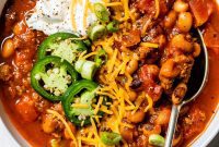 Brewmaster’s Black Eyed Pea Chili