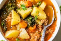 Zesty Sausage Potato Chowder
