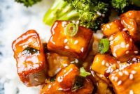 Crispy Glazed Tso Tofu