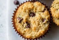 Grain-Free Chocolate Chip Almond Muffins