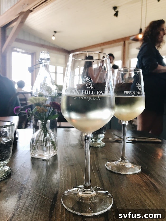 Pippin Hill Farm & Vineyards - Wine Tasting