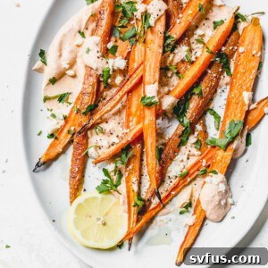 roasted carrots with harissa yogurt