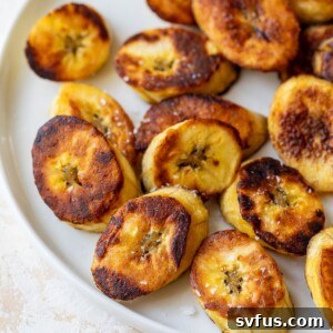 fried plantains on a plate
