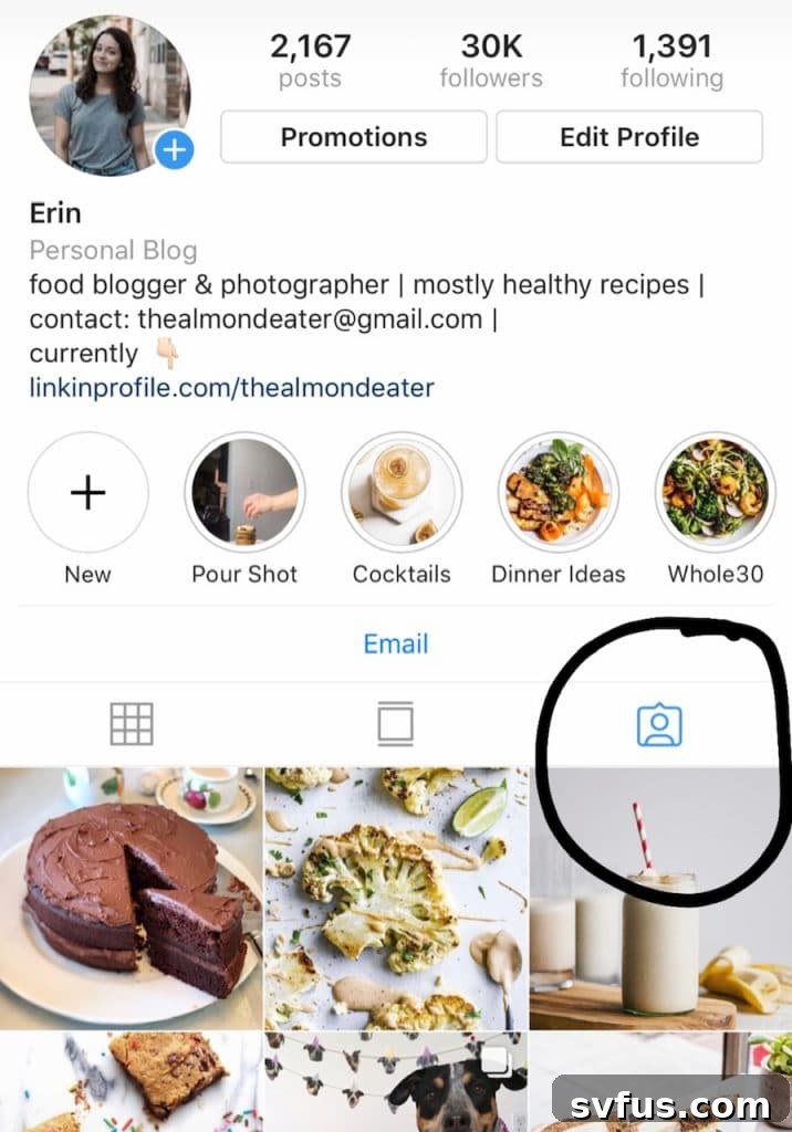 tagged photo - how to enter the recipe challenge