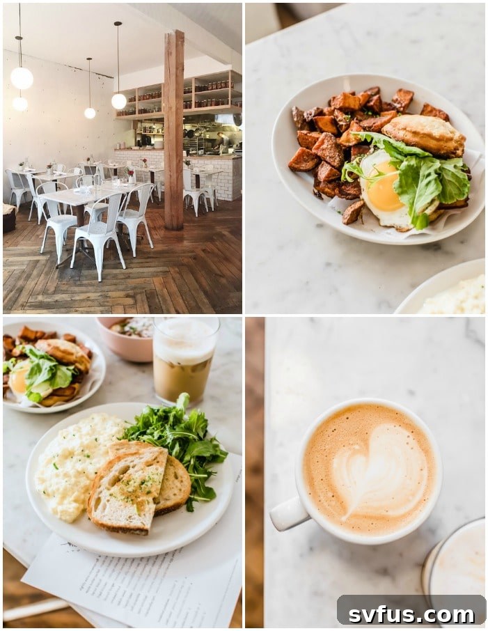 Delicious soft scramble at The Vandal in Lawrenceville, Pittsburgh