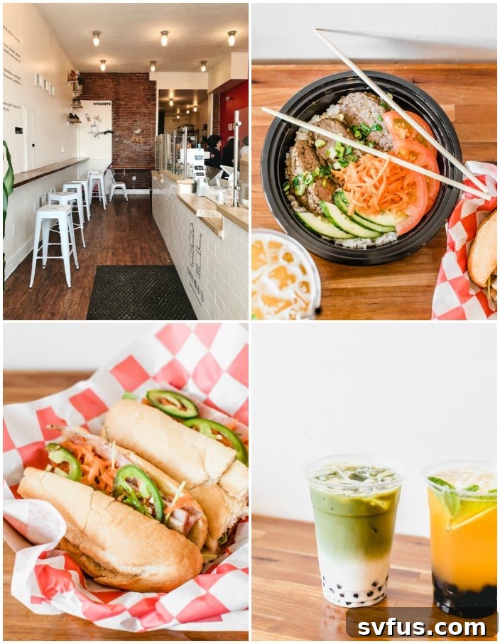 Delicious Banh Mi sandwich from Banh Mi and Ti in Lawrenceville