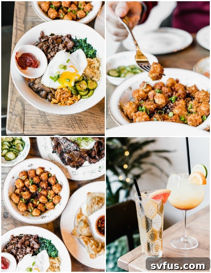 Soju restaurant's vibrant Korean-American fusion dishes