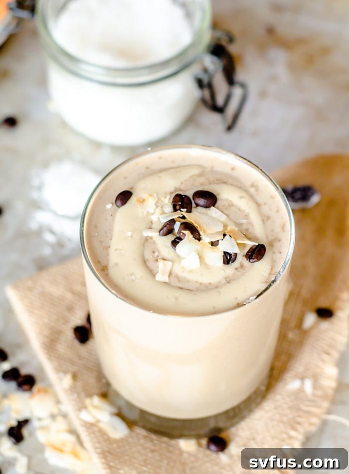 coconut cashew latte