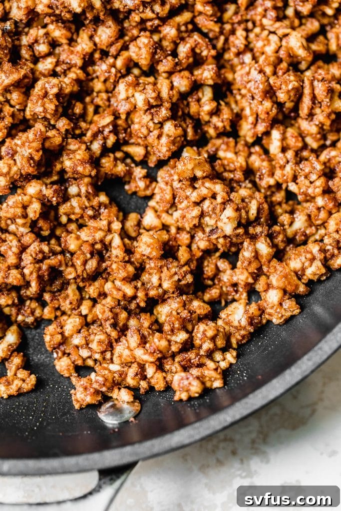How to make walnut taco "meat" #vegan