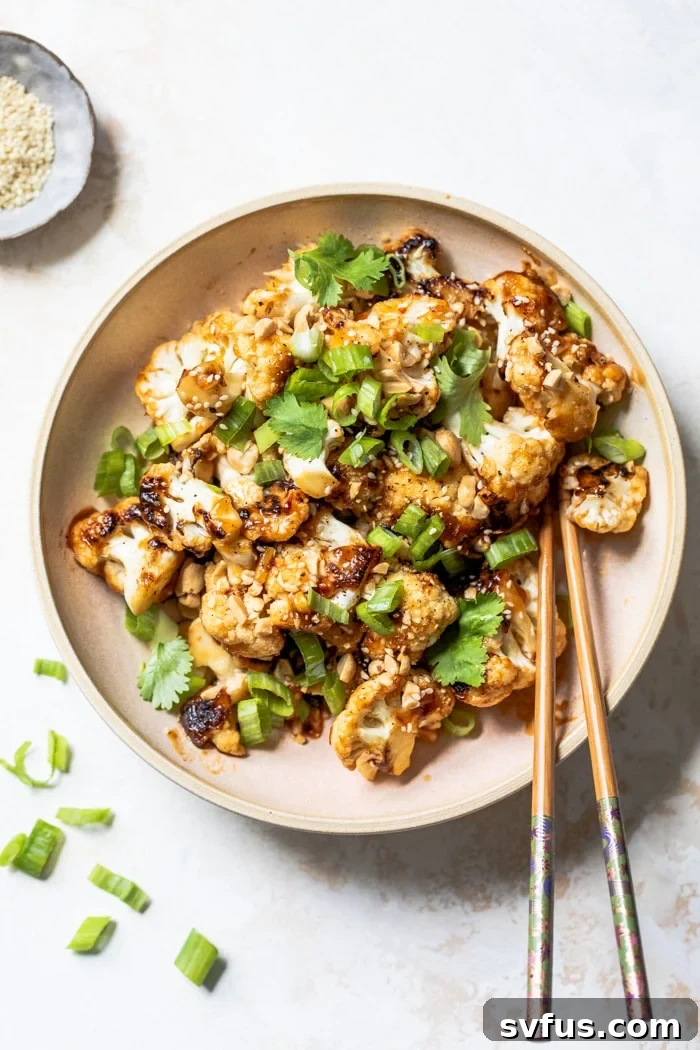Kung Pao Cauliflower: Sweet and Spicy Vegan Recipe