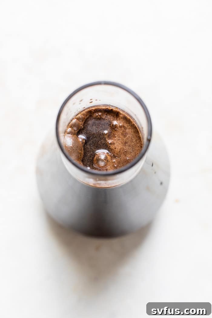 jar of cold brew coffee
