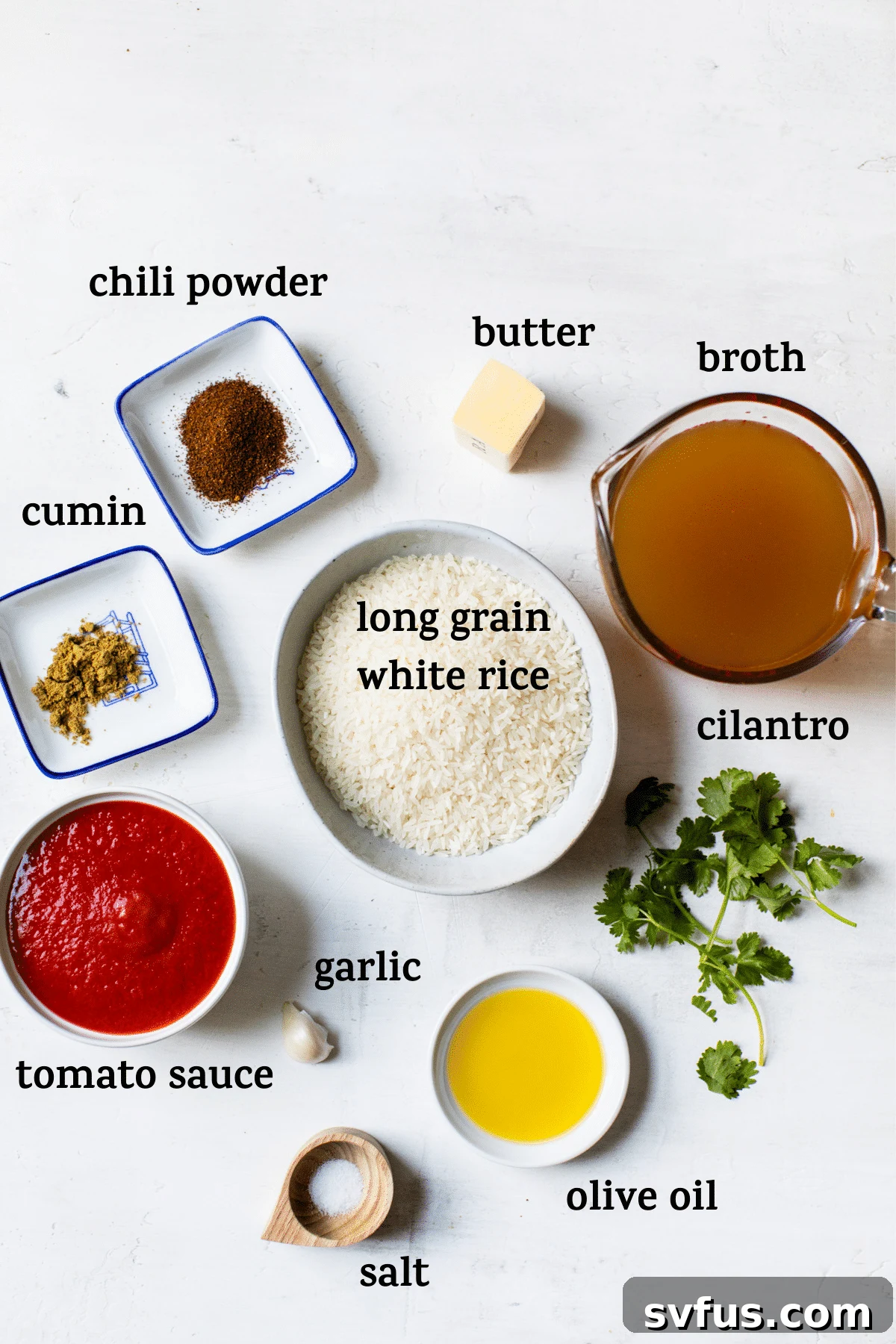 ingredients with text overlay