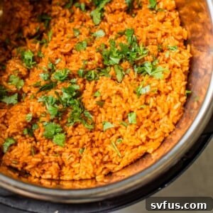 rice in a pressure cooker