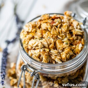 Lavender Granola