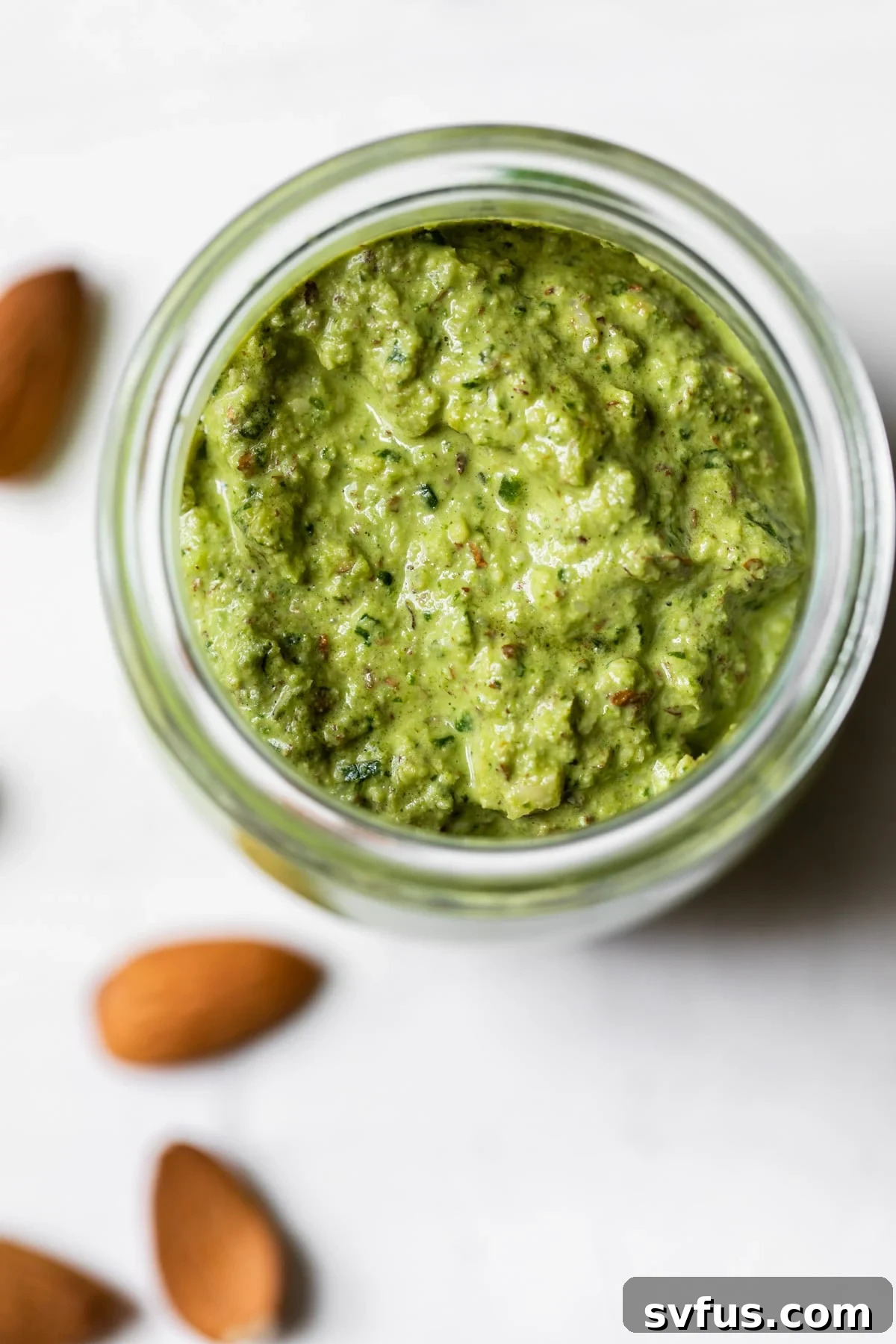 pesto in a jar